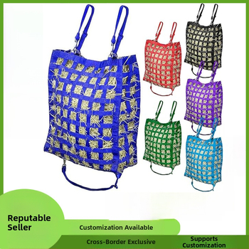 Τσάντα για αργή τροφοδοσία χορτοτροφίας ζώων — Ανθεκτικό ύφασμα Oxford, μάρκα Xinxi, Προηγμένος σχεδιασμός αργής τροφοδοσίας για βοοειδή, πρόβατα, άλογα, γάιδαρους και κατσίκες