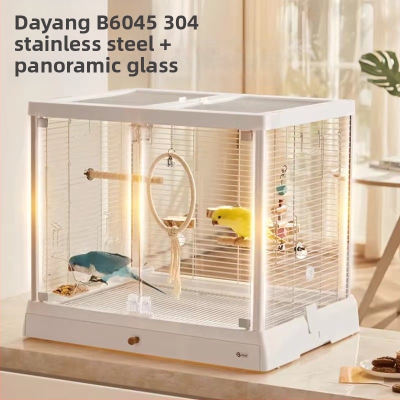 Κλουβί για παπαγάλους – Διαφανές κλουβί; Υλικό: Άλλο; Προέλευση: Άλλο; Δεν εισάγεται.