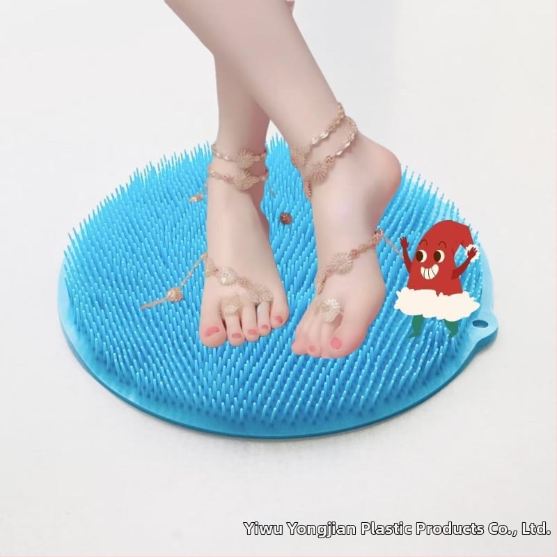 Душ мат за скраб на гръб и крака - ТПР материал, универсален, модел 012, персонализирана обработка