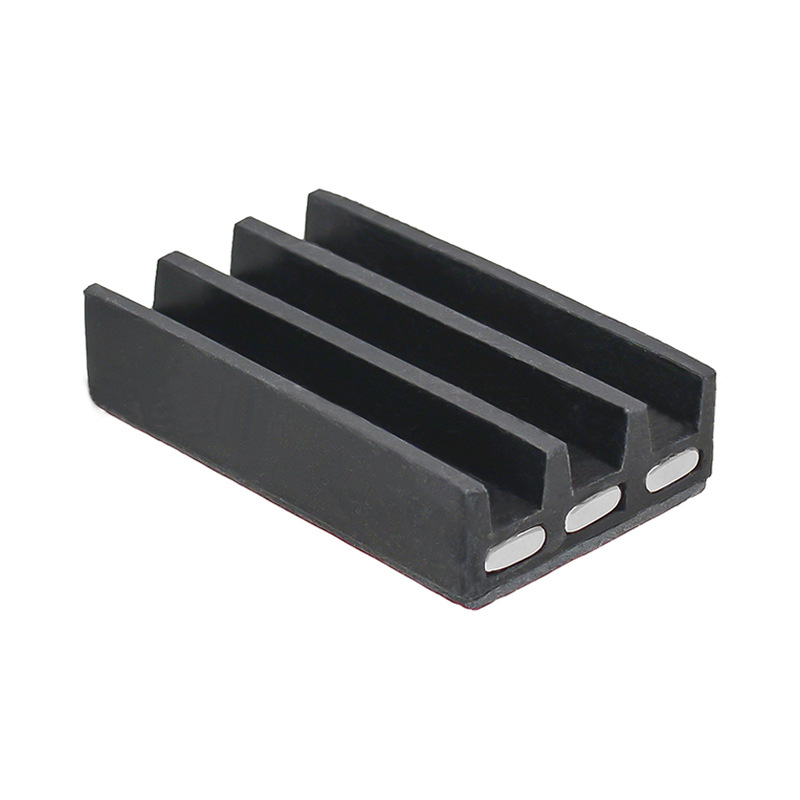 Bitų laikiklis varžtams su lipiniu montavimu ir magnetine funkcija, 3 skylėmis bitų saugojimo juosta, anglies plienas