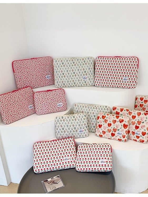 Rankinė dokumentų krepšys su gėlių raštu, kompozicinė medžiaga, nailonas pamušalas, atspari dilimui, gatvės stiliaus dizainas, tinkama nešiojamiesiems kompiuteriams ir planšetėms, su apkrovos mažinimo dizainu