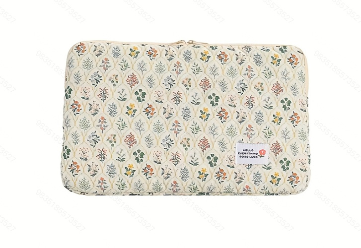 Rankinė dokumentų krepšys su gėlių raštu, kompozicinė medžiaga, nailonas pamušalas, atspari dilimui, gatvės stiliaus dizainas, tinkama nešiojamiesiems kompiuteriams ir planšetėms, su apkrovos mažinimo dizainu