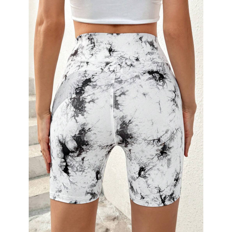 Pantalone s visokim strukom, lifting efekt, neprozirne, retro (dužina do gležnja, blaga rastezljivost, tkanina CVC)