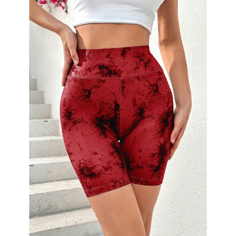 Pantalone s visokim strukom, lifting efekt, neprozirne, retro (dužina do gležnja, blaga rastezljivost, tkanina CVC)