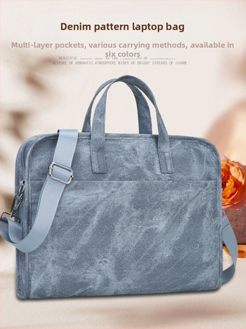 Liping vízálló PU laptop oldaltáska – ultrakönnyű, uniszex, poliészter bélés, üzleti elit stílus