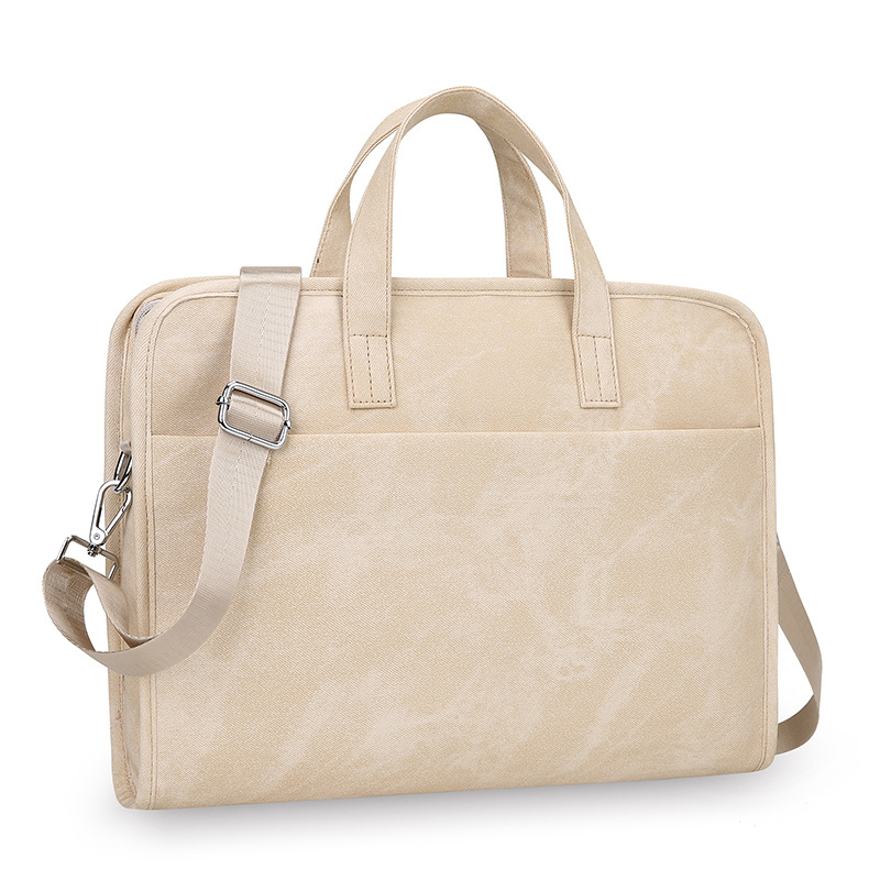 Liping vízálló PU laptop oldaltáska – ultrakönnyű, uniszex, poliészter bélés, üzleti elit stílus