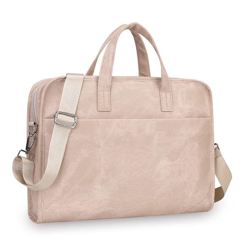 Liping vízálló PU laptop oldaltáska – ultrakönnyű, uniszex, poliészter bélés, üzleti elit stílus