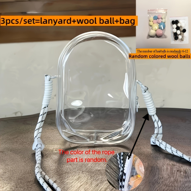PVC crossbody táska, városi minimalist stílus, függőleges négyzet alakú, cipzáras zárás