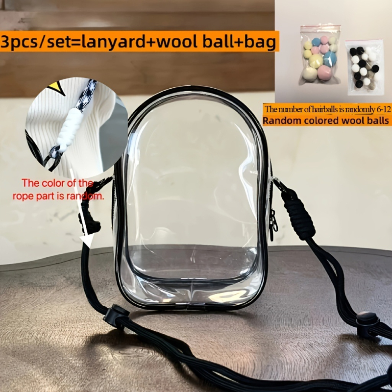PVC crossbody táska, városi minimalist stílus, függőleges négyzet alakú, cipzáras zárás
