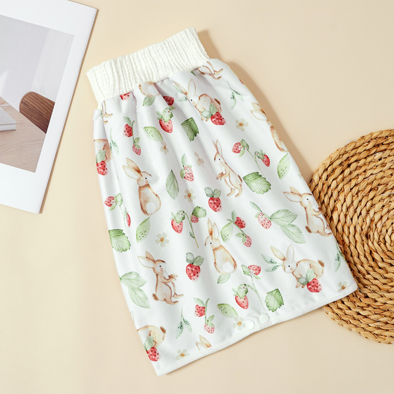 Бебешка пола за подгузник – водоустойчива пераема подложка, дишаща за деца 1–3 г (Happy Flute SMT2157, терри плат)