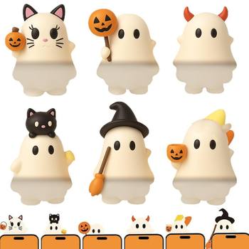 Телефонна висулка призрак, животинска форма, пластмасова, декоративна, Graphic Domain