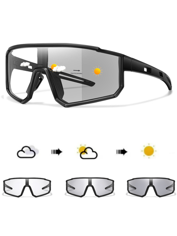 Ochelari de ciclism, unisex, cadru complet KD, ramă PC