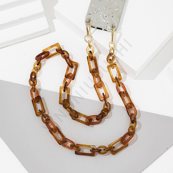 Κορδόνι κινητού, χειροποίητο ακρυλικό, νάιλον σχοινί, πλαστικό κούμπωμα, βάρος 110 g