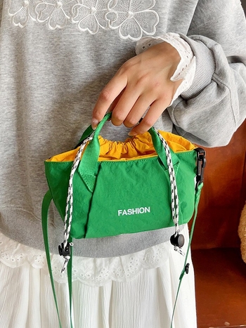 Τσάντα ώμου Zhong Zhuo – νάιλον, μονοκόμματος ιμάντας, κλείσιμο με φερμουάρ, εσωτερική τσέπη με φερμουάρ, στυλ χαλαρού ταξιδιού