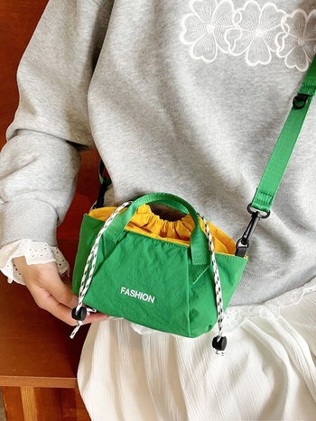 Τσάντα ώμου Zhong Zhuo – νάιλον, μονοκόμματος ιμάντας, κλείσιμο με φερμουάρ, εσωτερική τσέπη με φερμουάρ, στυλ χαλαρού ταξιδιού