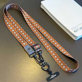 Чанта за телефон с шнур за носене, регулируема презрамка, дамски стил, пластмасова