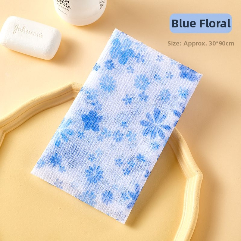 Скрабър за гръб в корейски стил, дълга лента, ексфолиращ с груба прежда за душ (за деца), Артикул 1002500412