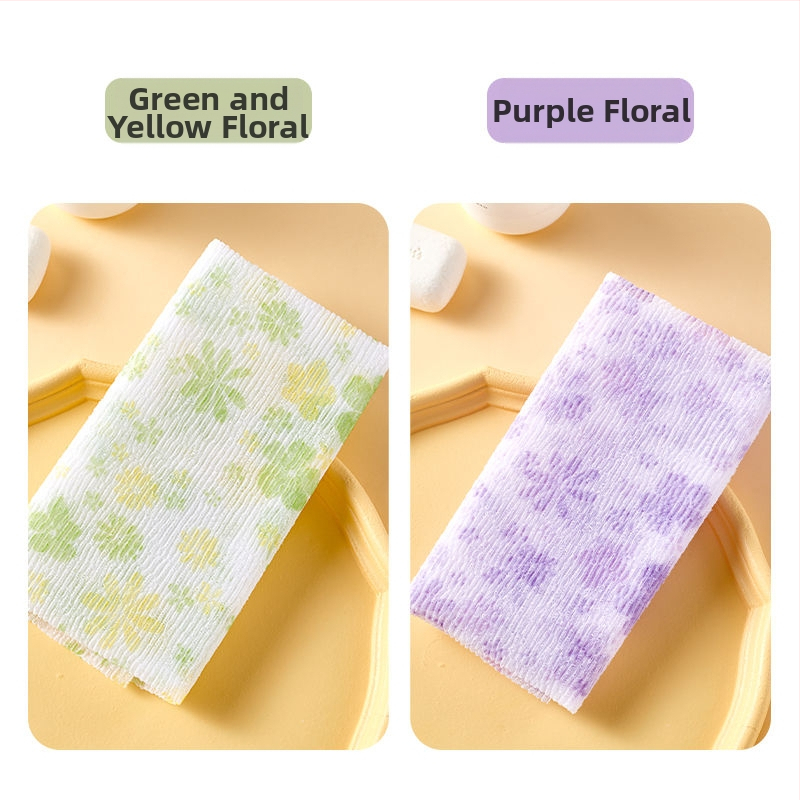 Скрабър за гръб в корейски стил, дълга лента, ексфолиращ с груба прежда за душ (за деца), Артикул 1002500412