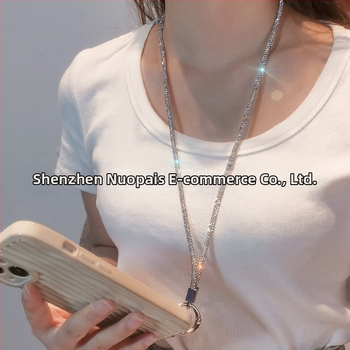 Ланярд за мобилен телефон Zhenge – ръчна изработка, с висулка, метална катарама