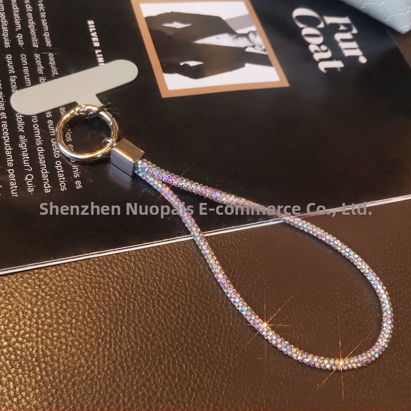 Ланярд за мобилен телефон Zhenge – ръчна изработка, с висулка, метална катарама