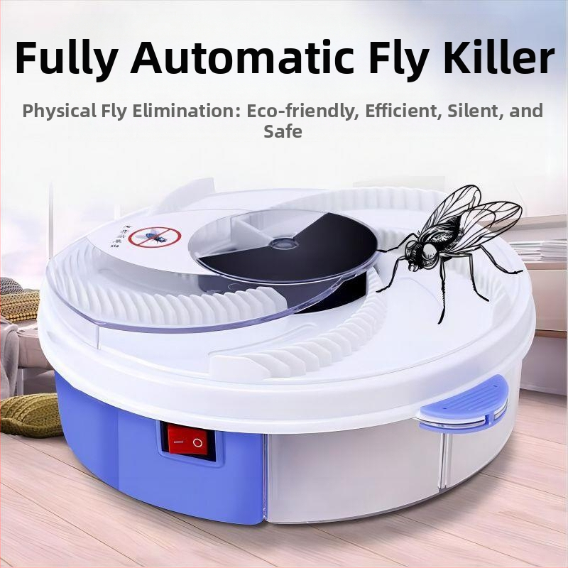 Elektrinė muselių gaudyklė su gaubtu, tinkama namams ir mažiems restoranams, aprėptis iki 10 m², be šviesos šaltinio, be įmontuotos baterijos, rankinis elektros šokas eliminacija