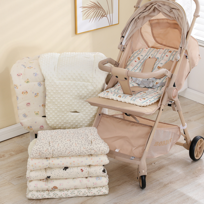 Pad καροτσίου μωρού με μαλακό γάζα ύφασμα, για 1–2 ετών, Διαθεσιμότητα προσαρμογής, Αποκλειστική διασυνοριακή εφοδιαγή, Υποστήριξη dropship