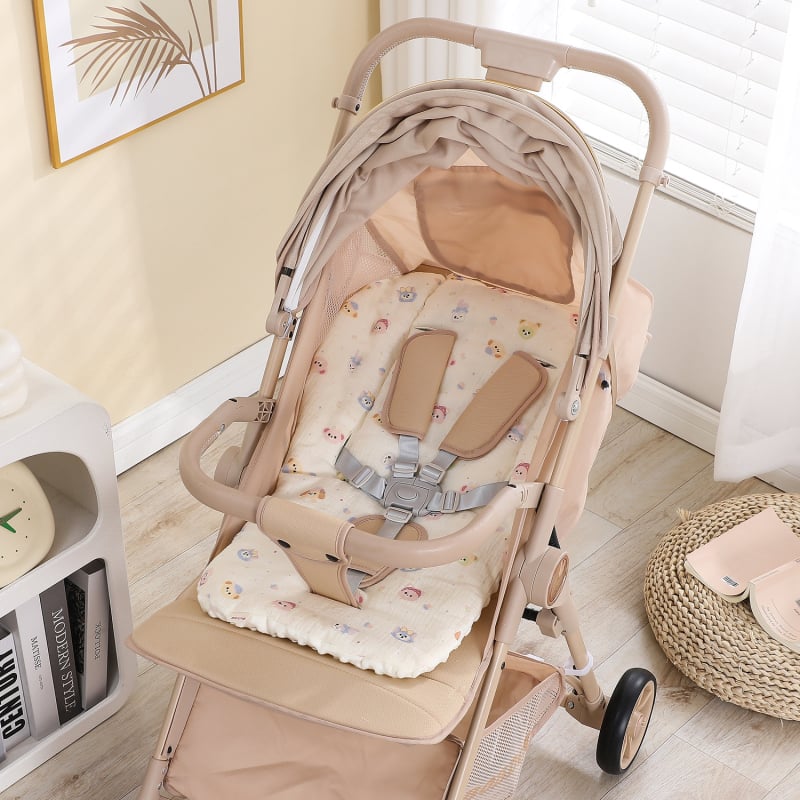 Pad καροτσίου μωρού με μαλακό γάζα ύφασμα, για 1–2 ετών, Διαθεσιμότητα προσαρμογής, Αποκλειστική διασυνοριακή εφοδιαγή, Υποστήριξη dropship