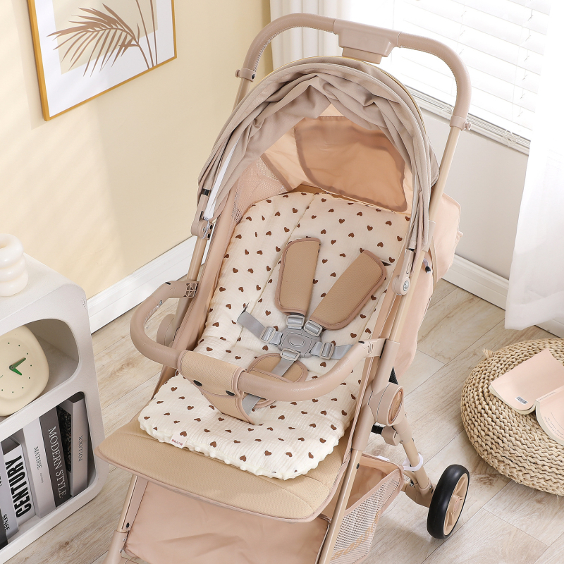 Pad καροτσίου μωρού με μαλακό γάζα ύφασμα, για 1–2 ετών, Διαθεσιμότητα προσαρμογής, Αποκλειστική διασυνοριακή εφοδιαγή, Υποστήριξη dropship