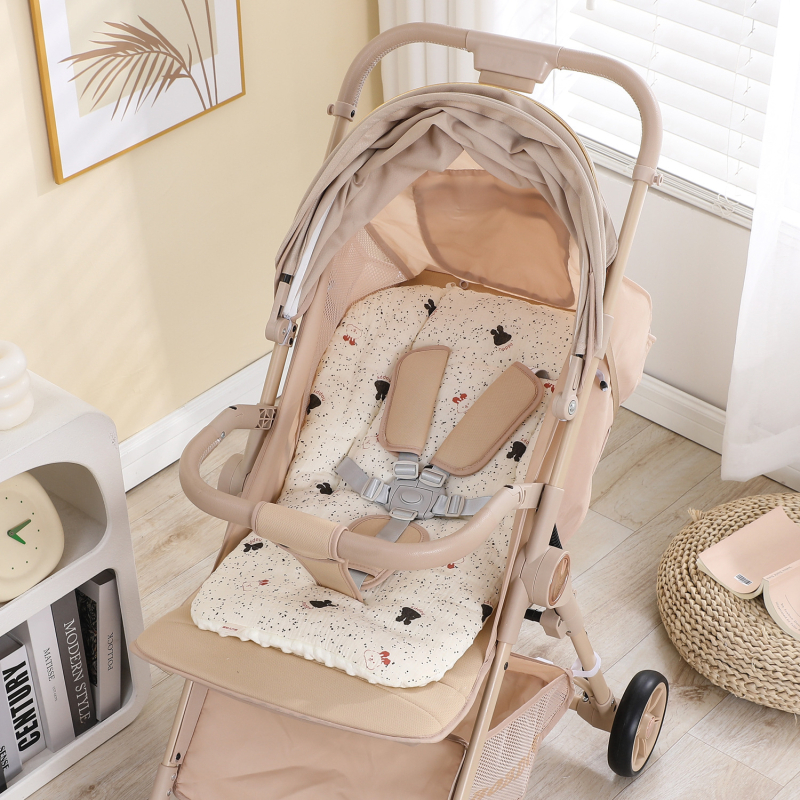 Pad καροτσίου μωρού με μαλακό γάζα ύφασμα, για 1–2 ετών, Διαθεσιμότητα προσαρμογής, Αποκλειστική διασυνοριακή εφοδιαγή, Υποστήριξη dropship