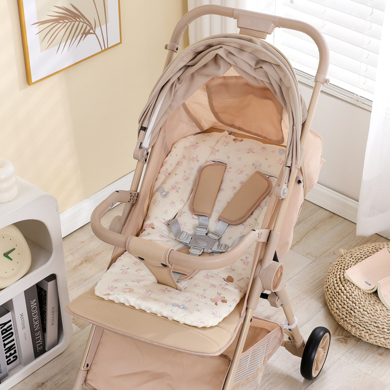 Pad καροτσίου μωρού με μαλακό γάζα ύφασμα, για 1–2 ετών, Διαθεσιμότητα προσαρμογής, Αποκλειστική διασυνοριακή εφοδιαγή, Υποστήριξη dropship