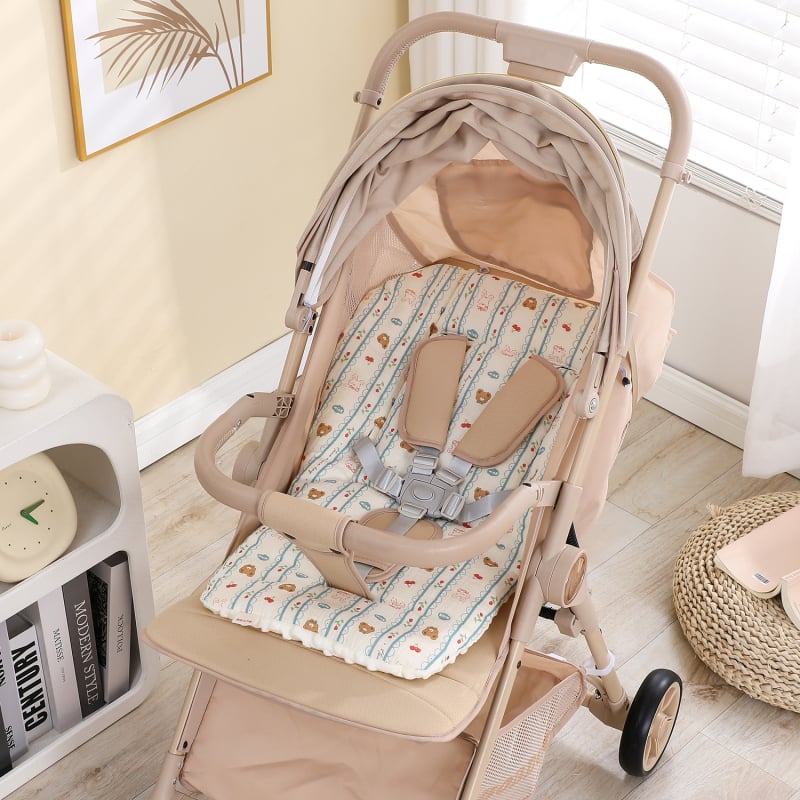 Pad καροτσίου μωρού με μαλακό γάζα ύφασμα, για 1–2 ετών, Διαθεσιμότητα προσαρμογής, Αποκλειστική διασυνοριακή εφοδιαγή, Υποστήριξη dropship