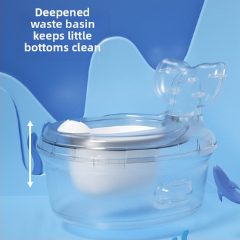 3-in-1 lapse tualett majapidamises koos treeningu istmega ja jalgade aluspinnaga, plastikust konstruktsioon, bränd Cute baby mobilization