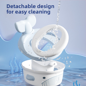 3-in-1 lapse tualett majapidamises koos treeningu istmega ja jalgade aluspinnaga, plastikust konstruktsioon, bränd Cute baby mobilization