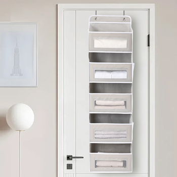 Κρεμαστή θήκη αποθήκευσης τοίχου, μη υφαντό ύφασμα, 3D στυλ, πολυλειτουργική