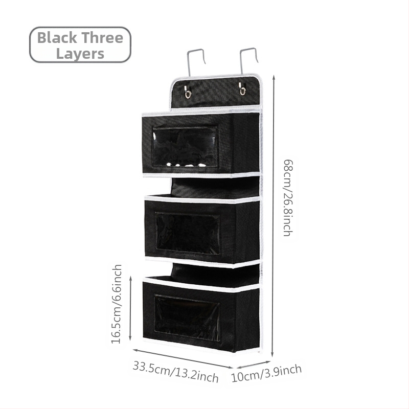 Κρεμαστή θήκη αποθήκευσης τοίχου, μη υφαντό ύφασμα, 3D στυλ, πολυλειτουργική