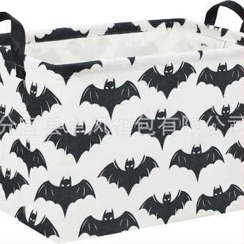 Κουτί αποθήκευσης κολοκύθας για το Χάλογουϊν - Ορθογώνιο παιχνίδι-καλάθι αποθήκευσης, βαμβάκι, Μοντέλο 1532, Αμερικανικό στυλ