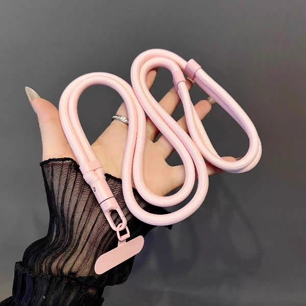 Телефонен ланярд с нейлонова презрамка, метална катарама, тъкано изработване, унисекс