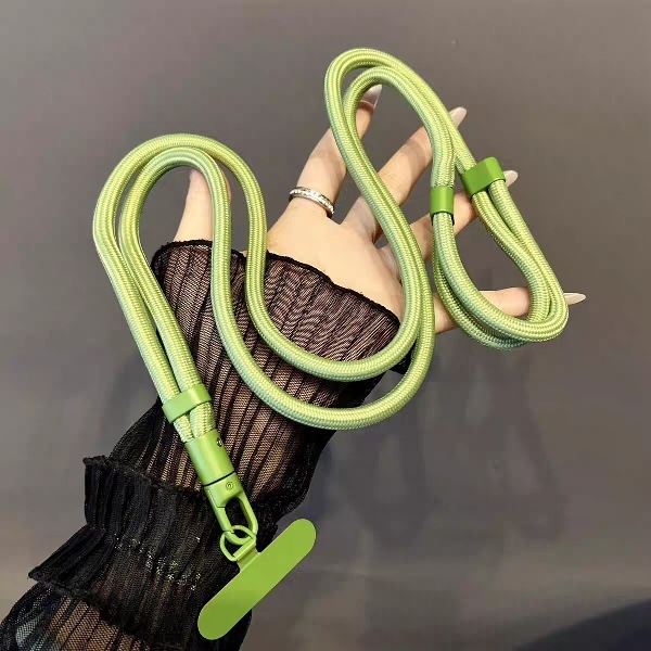 Телефонен ланярд с нейлонова презрамка, метална катарама, тъкано изработване, унисекс