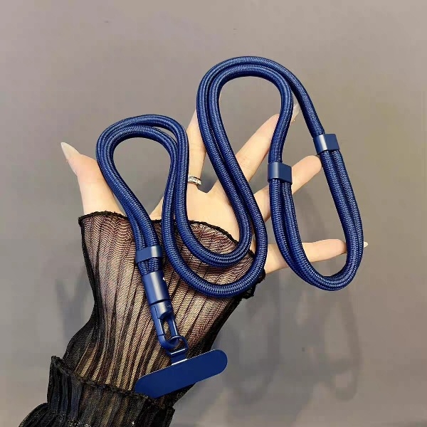 Телефонен ланярд с нейлонова презрамка, метална катарама, тъкано изработване, унисекс