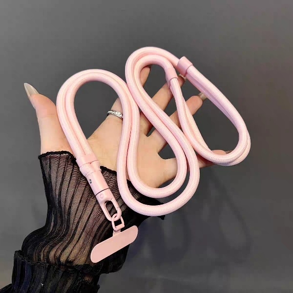 Телефонен ланярд с нейлонова презрамка, метална катарама, тъкано изработване, унисекс