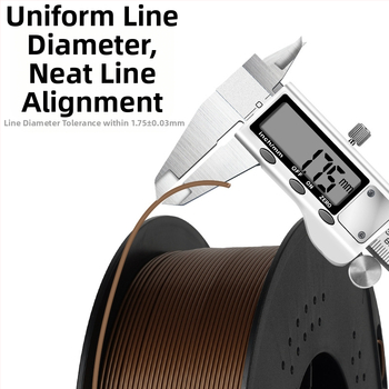 Qipang PETG νήμα για 3D εκτύπωση (διάμετρος 1,75 mm, 2 kg σε σπείρα)
