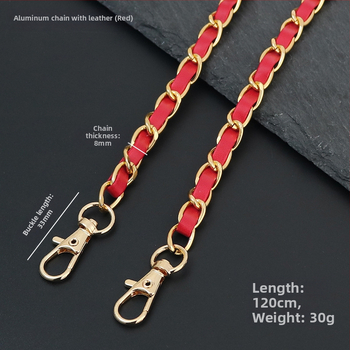 Ιμάντας ώμου για τσάντες, PU υλικό, αστικός μινιμαλιστικός στυλ, Καλοκαίρι 2024