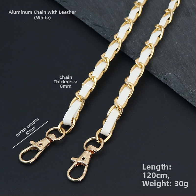 Ιμάντας ώμου για τσάντες, PU υλικό, αστικός μινιμαλιστικός στυλ, Καλοκαίρι 2024