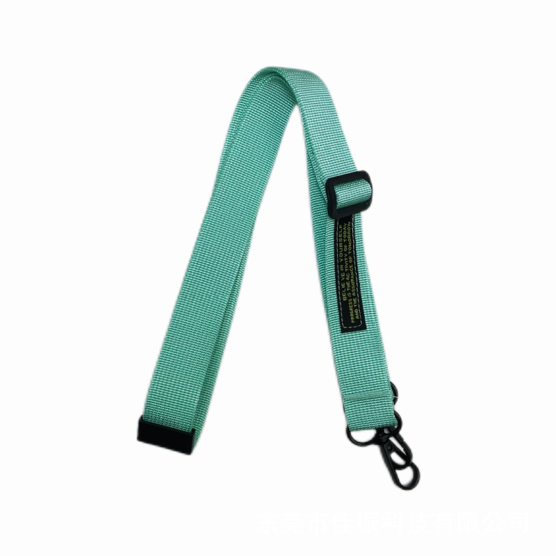 Ланярд за мобилен телефон с кръстосана презрамка – унисекс, нейлонова лента с метална катарама, марка Jiazhen, печатано лого