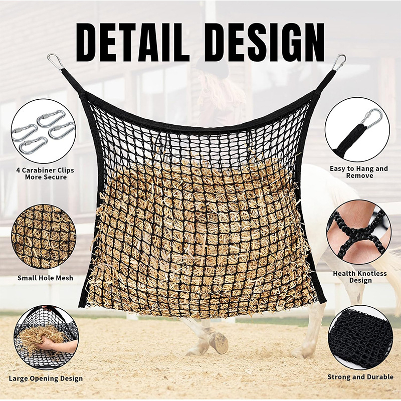 Δίκτυο σανού για άλογα, πρόβατα και γάιδαρους — OEM μάρκα — μοντέλο mgc0001