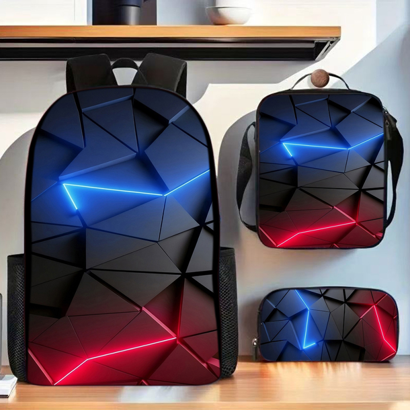 Ученическа раница за начално училище, унисекс, Oxford плат, дишащ дизайн, извити презрамки