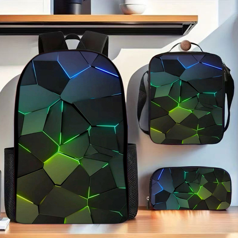 Ученическа раница за начално училище, унисекс, Oxford плат, дишащ дизайн, извити презрамки