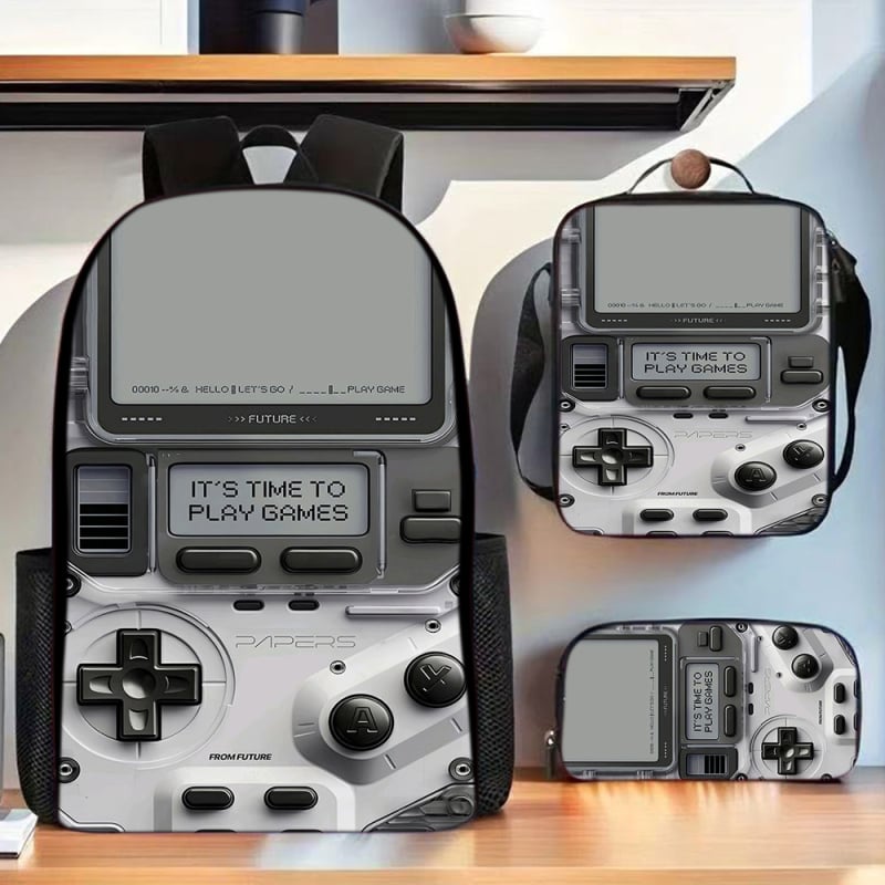 Ученическа раница за начално училище, унисекс, Oxford плат, дишащ дизайн, извити презрамки