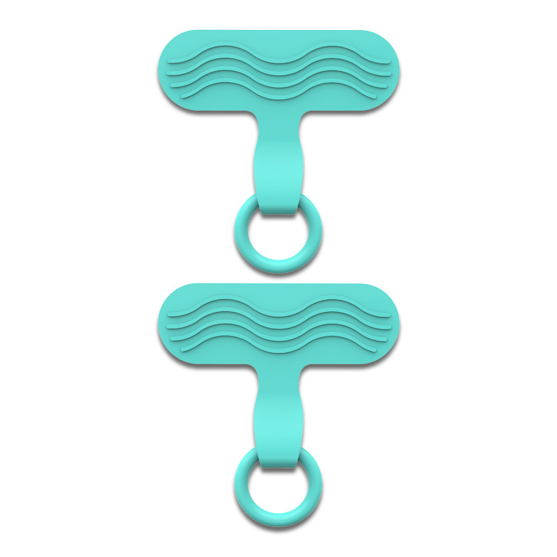 Telefonikott nööriga – silikoon, käsitöö, universaalne, eemaldatav tagakülje kleebis, kohandatav