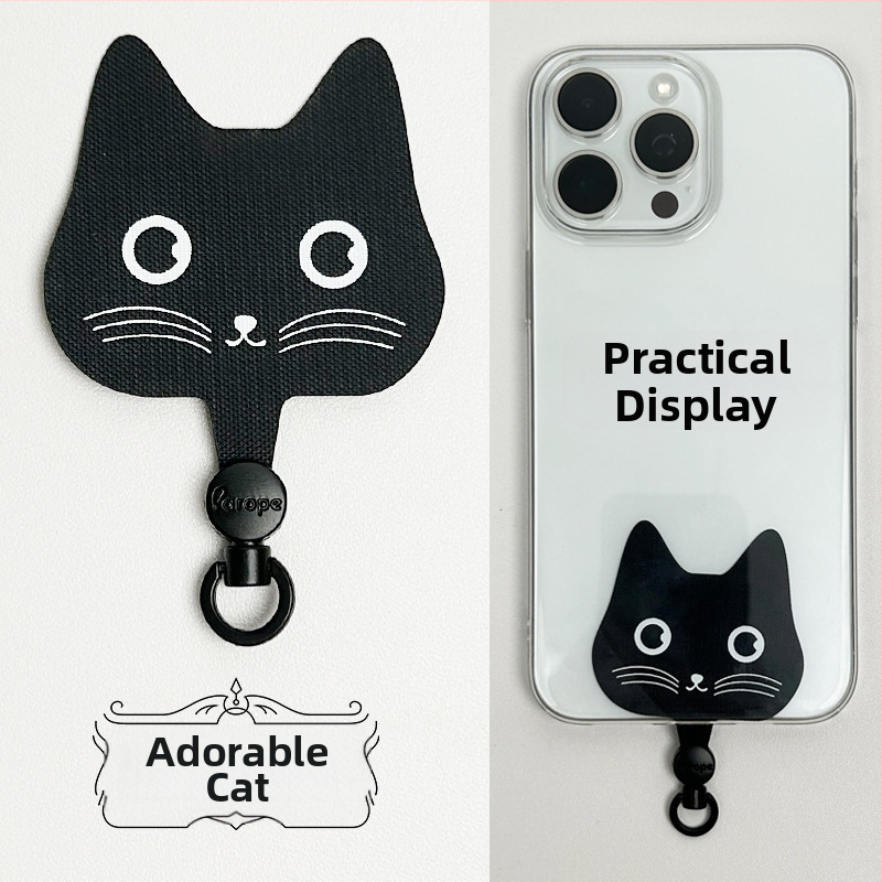 Arope шнур за мобилен телефон, въртене на 360°, нейлон, плетен дизайн, метална катарама